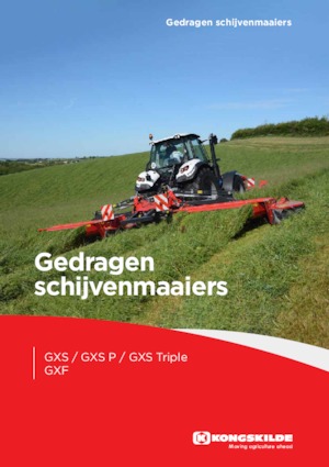 Prednje montirane kosilice - disk s kondicionerom Kongskilde GXF 3605 P