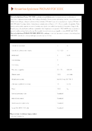Prednje montirane kosilice - disk bez kondicionera Pronar PDF 300 C