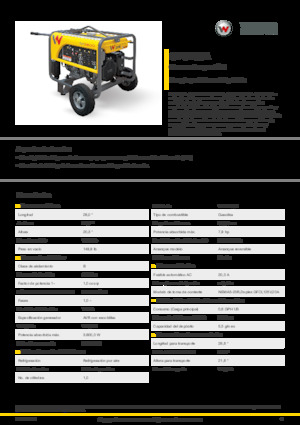 Benzinski generatori struje Wacker Neuson GP2500A