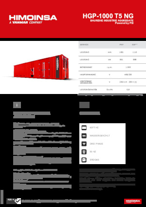 Benzinski generatori struje HIMOINSA HGP-1000 T5 NG