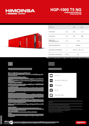 Benzinski generatori struje HIMOINSA HGP-1000 T5 NG