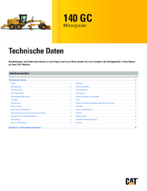 Grejderi Caterpillar 140 GC AWD