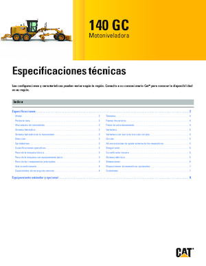 Grejderi Caterpillar 140 GC AWD