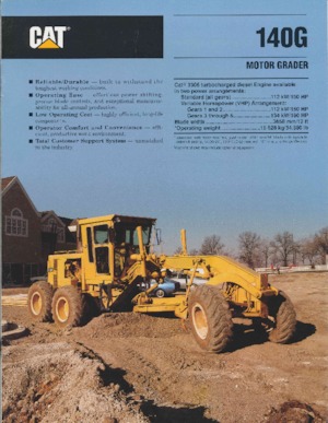 Grejderi Caterpillar 140G