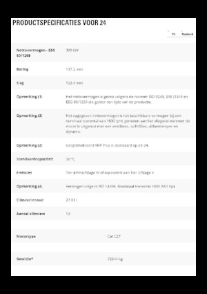 Grejderi Caterpillar 24