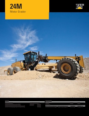 Grejderi Caterpillar 24M