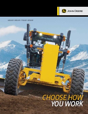 Grejderi John Deere Construction 770GP