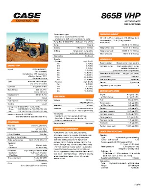 Grejderi Case 865B