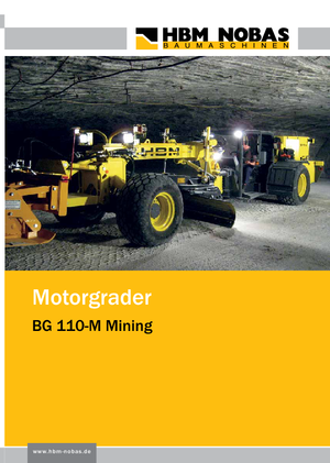 Grejderi HBM-NOBAS BG 110 M