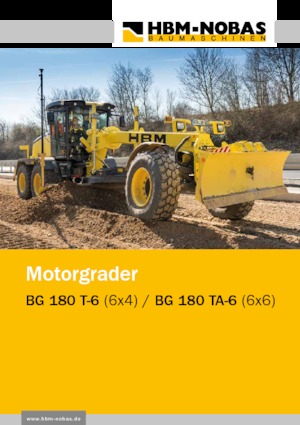 Grejderi HBM-NOBAS BG 180 TA-6