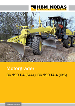 Grejderi HBM-NOBAS BG 190 TA-4