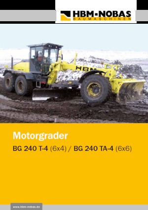 Grejderi HBM-NOBAS BG 240 T-4 EP