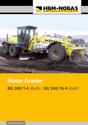 Grejderi HBM-NOBAS BG 240 T-4 EP