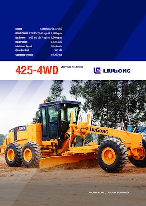 Grejderi Liugong 425-4WD