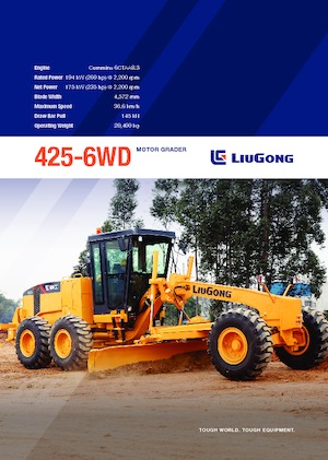 Grejderi Liugong 425II-6WD 