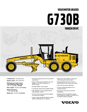 Grejderi Volvo G730B