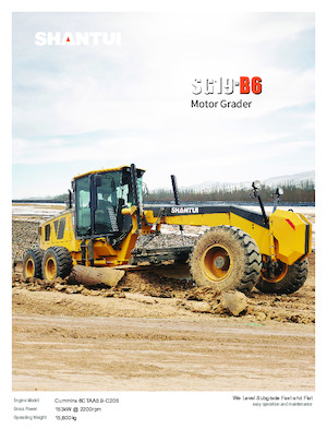 Grejderi Shantui SG19-B6
