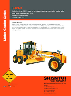 Grejderi Shantui SG21-3