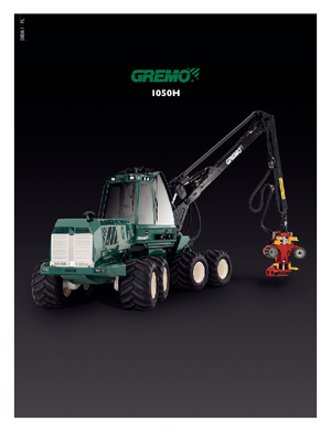 Kombajni Gremo 1050 H