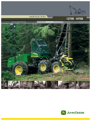 Kombajni John Deere 1470 D Eco III