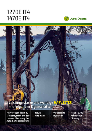 Kombajni John Deere 1470 E IT4