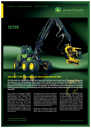 Kombajni John Deere 1270 E