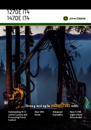 Kombajni John Deere 1270 E IT4