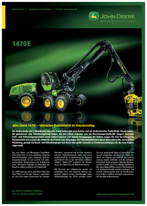 Kombajni John Deere 1470 E