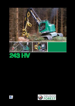 Kombajni Neuson Forest 243HV