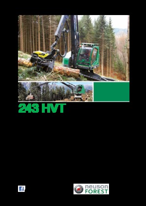 Kombajni Neuson Forest 243HVT
