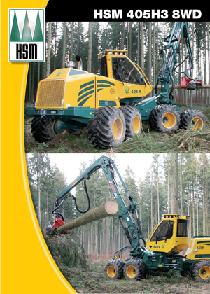 Kombajni HSM 405 H3 8WD