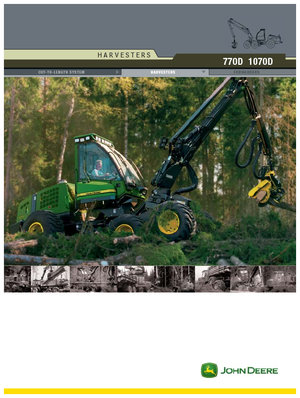 Kombajni John Deere 1070 D