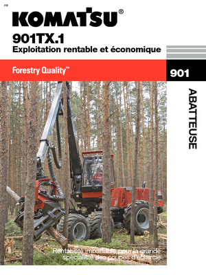 Kombajni Komatsu 901 TX