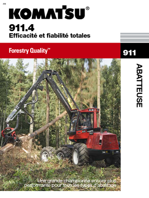 Kombajni Komatsu 911.4