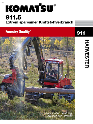 Kombajni Komatsu 911.5