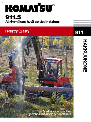 Kombajni Komatsu 911.5