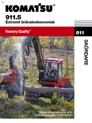 Kombajni Komatsu 911.5