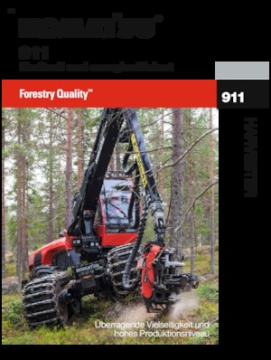 Kombajni Komatsu 911