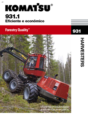 Kombajni Komatsu 931.1