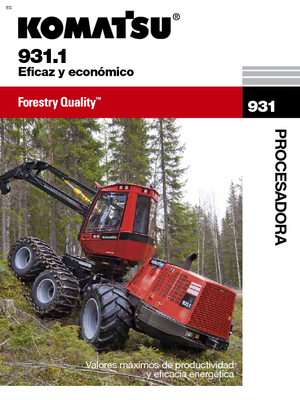 Kombajni Komatsu 931.1