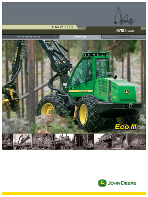 Kombajni John Deere 970 D Eco III
