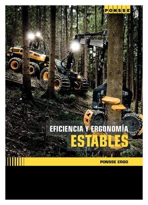 Kombajni Ponsse Ergo