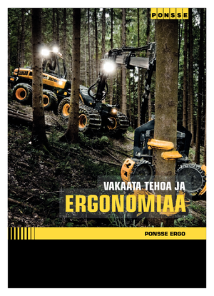 Kombajni Ponsse Ergo