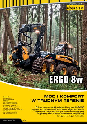 Kombajni Ponsse Ergo