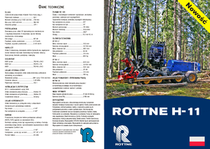 Kombajni Rottne H 11