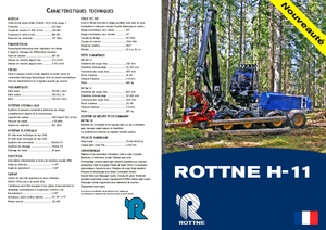 Kombajni Rottne H 11