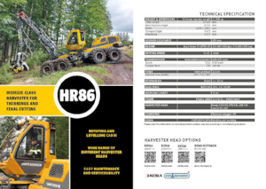 Kombajni Sampo Rosenlew HR86