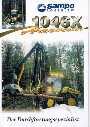 Kombajni Sampo Rosenlew SR 1046 X