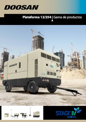 Prijenosni zračni kompresori - dizel, električni, benzinski Doosan 12/254 