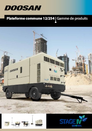 Prijenosni zračni kompresori - dizel, električni, benzinski Doosan 12/254 